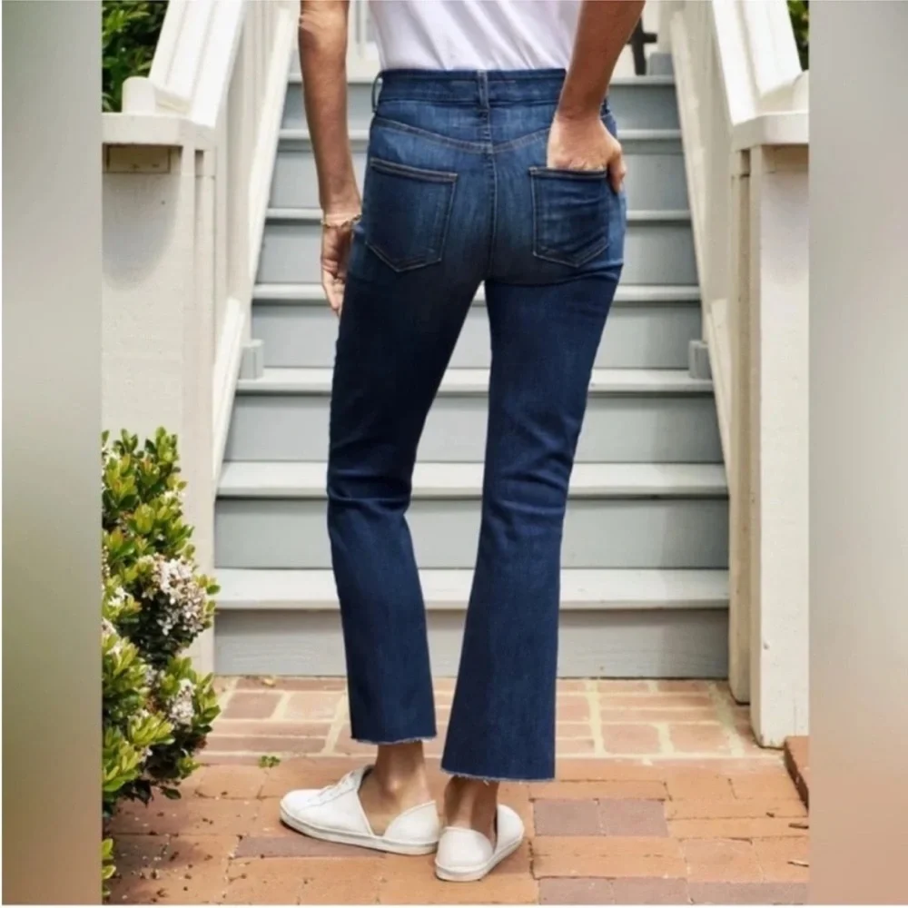 Frank & Eileen Killian Crop‎ Flare Jeans NEW SZ 25 #4